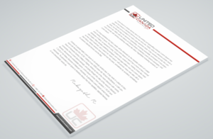 Letterhead Design by Petter Goms for United Canada Inc. | Design #23035809