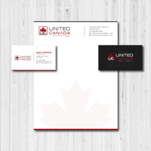 United Canada Inc. needs an innovative idea for letterhead and visiting cards. | Letterhead Design by Bold Pixels