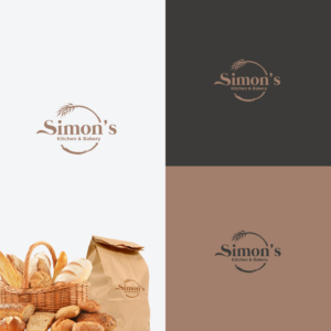 Simon's Kitchen and Bakery | Logo Design by acidcraft