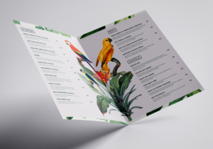 Menu Design by TANbenny