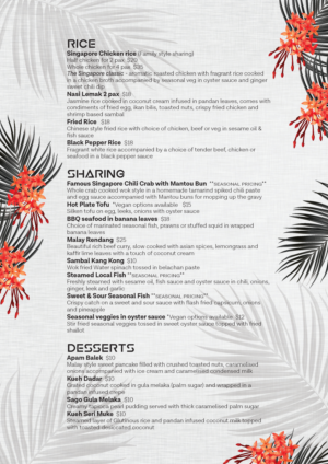 Singapore Restaurant Menu Design | Menü-Design von iD_intelligentDesign