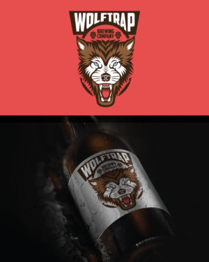 Wolf Trap Brewing Company | Logo Design by Graphic Bricks