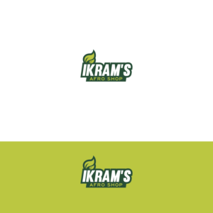 Ikram's           Afro Shop | Logo-Design von Mrigank Patankar