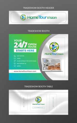 Real Estate Virtual Tour Company needs Tradeshow Booth Design | Trade Show Booth Design by ecorokerz