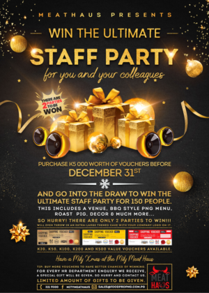 Easy - Fix our "Win a Party" Promo Flyer  | Flyer Design by HeshanKavinda