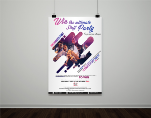 Easy - Fix our "Win a Party" Promo Flyer  | Flyer Design by Adnan.design