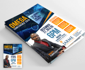 Omega Conference 2019 Enemies of the End-Times Church Flyer  | Flyer-Design von ZETA