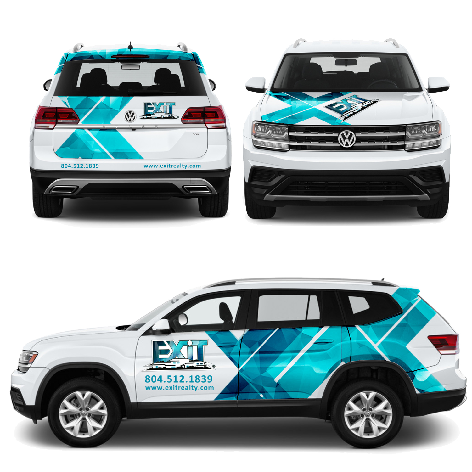 Car Wrap Design by Javelin Studio for Exit Real Estate Professionals Network | Design #23166972