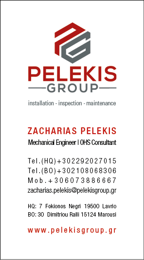 Business Card Design by MuchasMigas for Pelekis Group | Design #23095012