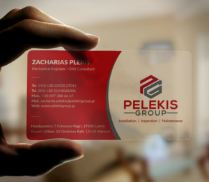 Business Card Design by Musa. A for Pelekis Group | Design #23096450