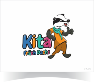 Kita fräch Dachs | Logo Design by r-toha