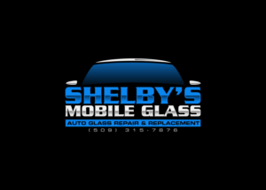 Shelby’s Mobile Glass Auto Glass Repair & Replacement  (509) 315-7876 | Logo Design by Alleria.Designz