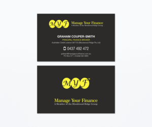 Finance Broker helping people meet their personal and business goals | Visitenkarten-Design von logodentity