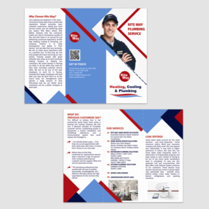 Sales book / brochure for high end plumbing services | Brochure Design by Maxo-Biz