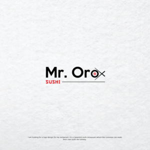 Mr.  Oro Sushi | Logo-Design von ecorokerz