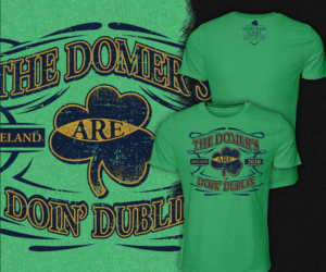 Notre Dame in Dublin | T-shirt Design by Falih A