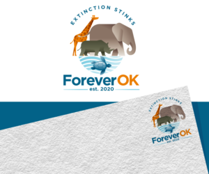 Forever OK and possibly “established (est) 2020 | Logo Design by Jay Design