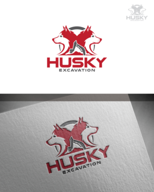 Husky Excavation | Logo-Design von Graphic Bricks