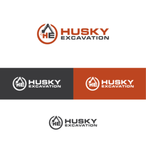 Husky Excavation | Logo-Design von Maxo-Biz