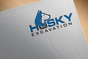 Husky Excavation | Logo-Design von Ochieng