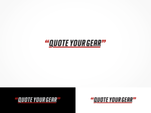 Quote your gear | Logo-Design von ArtTank