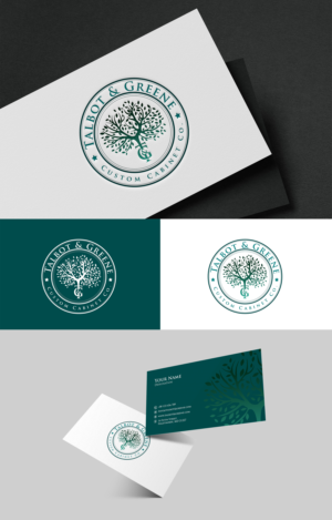 Talbot & Greene Custom Cabinet Co. | Logo Design by bdesigner9