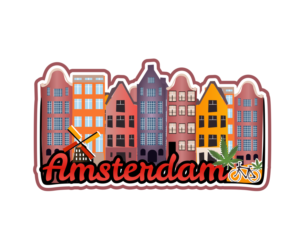 Magnet of the City Amsterdam | Graphic Design by design.bb