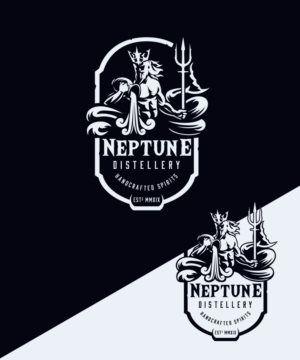 Neptune Distillery  | Logo Design by StudioD™