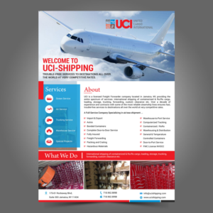 FREIGHT FORWARDING FLYER | Flyer Design by aspiremedia