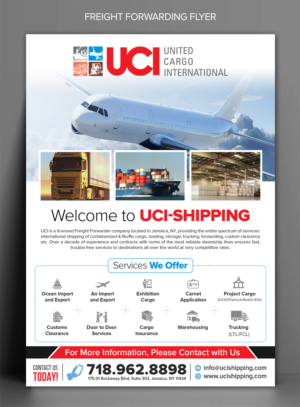 FREIGHT FORWARDING FLYER | Flyer Design by ARTOGRAPHY