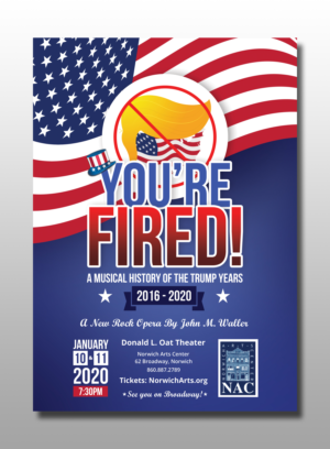 You’re Fired Poster | Flyer Design by Nightmist