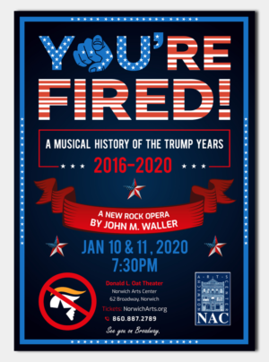 You’re Fired Poster | Flyer Design by TSU Creations