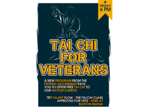 Tai Chi for Veterans posters to attract attention at trade shows | Grafik-Design von Seta