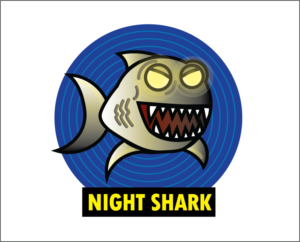 Sticker/ Website Graphic for Electric Skateboard Accessory the NightShark | Grafik-Design von Indre Ta