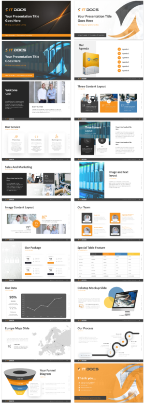 We search a new powerpoint template for our new CI | PowerPoint-Design von Imazing