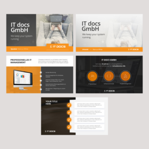 PowerPoint Design by Dingo for IT Docs GmbH | Design: #23236139