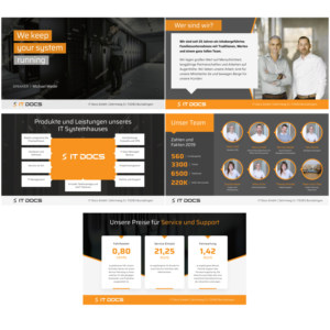 PowerPoint Design by e_Kotoric for IT Docs GmbH | Design #23274297