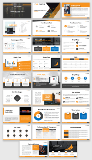 PowerPoint Design by IndreDesign for IT Docs GmbH | Design: #23226873