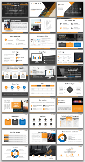 PowerPoint Design by IndreDesign for IT Docs GmbH | Design #23279653