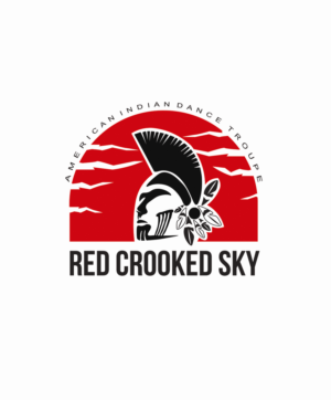 Red Crooked (Crook-ed) Sky | Logo Design by FoxD solutions