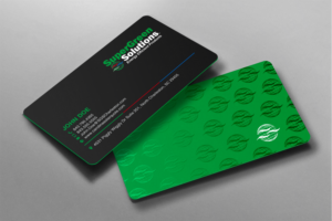 Solar and Energy Efficiency Business Card | Visitenkarten-Design von chandrayaan.creative