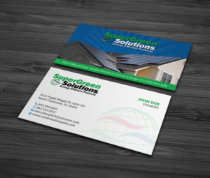 Solar and Energy Efficiency Business Card | Visitenkarten-Design von MDesign