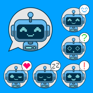 Likeable bot character for AI startup targeting construction businesses | Character Design by Scelatio