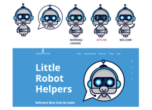 Likeable bot character for AI startup targeting construction businesses | Character Design by Indre Ta