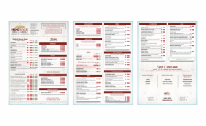 Menu Design by ThomS