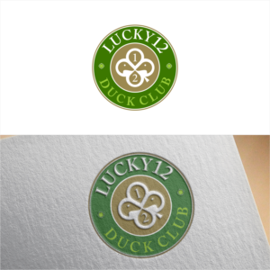 Lucky 12 Duck Club | Logo-Design von kolevvp