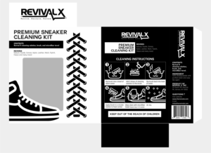 Premium sneaker cleaning kit Packaging Design  | Verpackungs-Design von adjeiiBlack