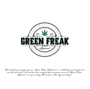 Green Freak Apparel | Logo-Design von BlackAngle