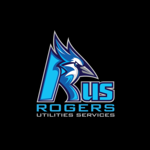 RUS  Rogers Utilities Services | Logo Design by Dennis Jackson Design