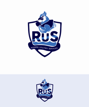 RUS  Rogers Utilities Services | Logo Design by FoxD solutions